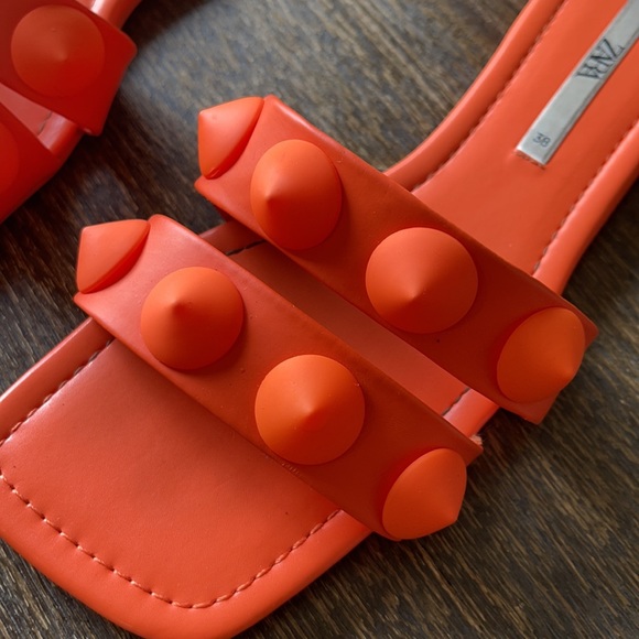 Zara orange sandals - Picture 3 of 3